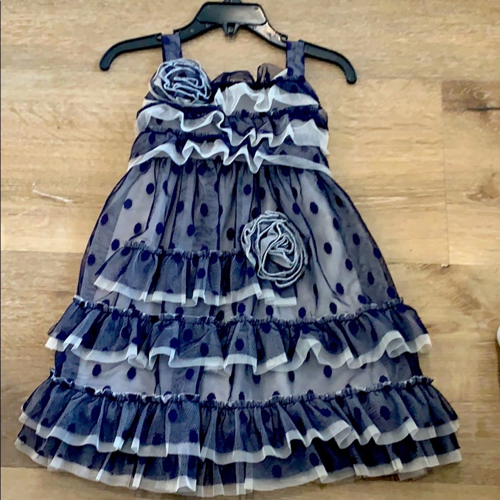 Toddler navy blue dress